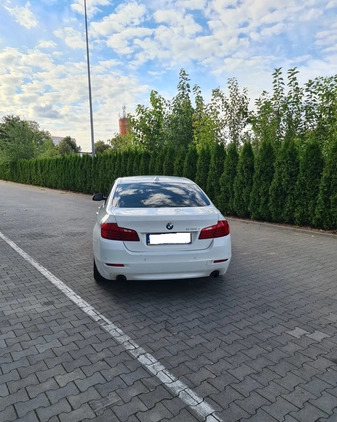 BMW Seria 5 cena 63800 przebieg: 215530, rok produkcji 2014 z Zambrów małe 22